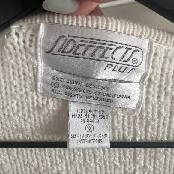 Vintage Fringe Cardigan Sweater L/XL - Picture 7 of 7